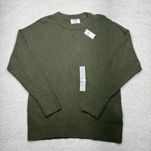 NWT Old Navy So-Soft Crew Neck Knit Sweater Green Men's Size Large